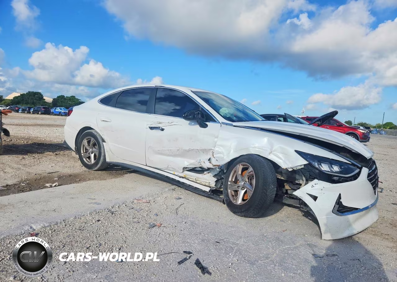 2021 Hyundai Sonata Se VIN:5NPEG4JA3MH120724 - 4