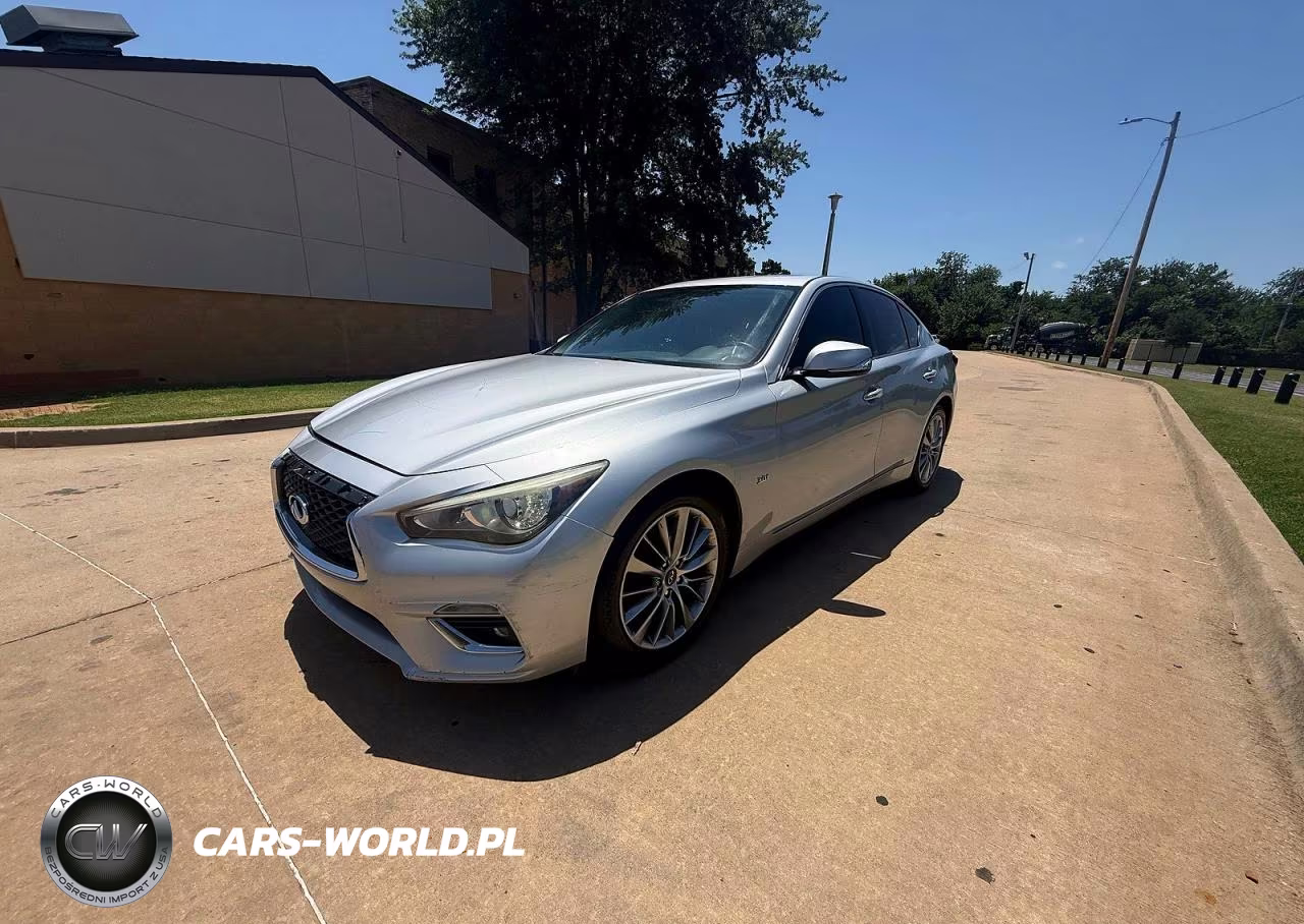 2018 Infiniti Q50 3.0T Luxe VIN:JN1EV7AR4JM440734 - 2
