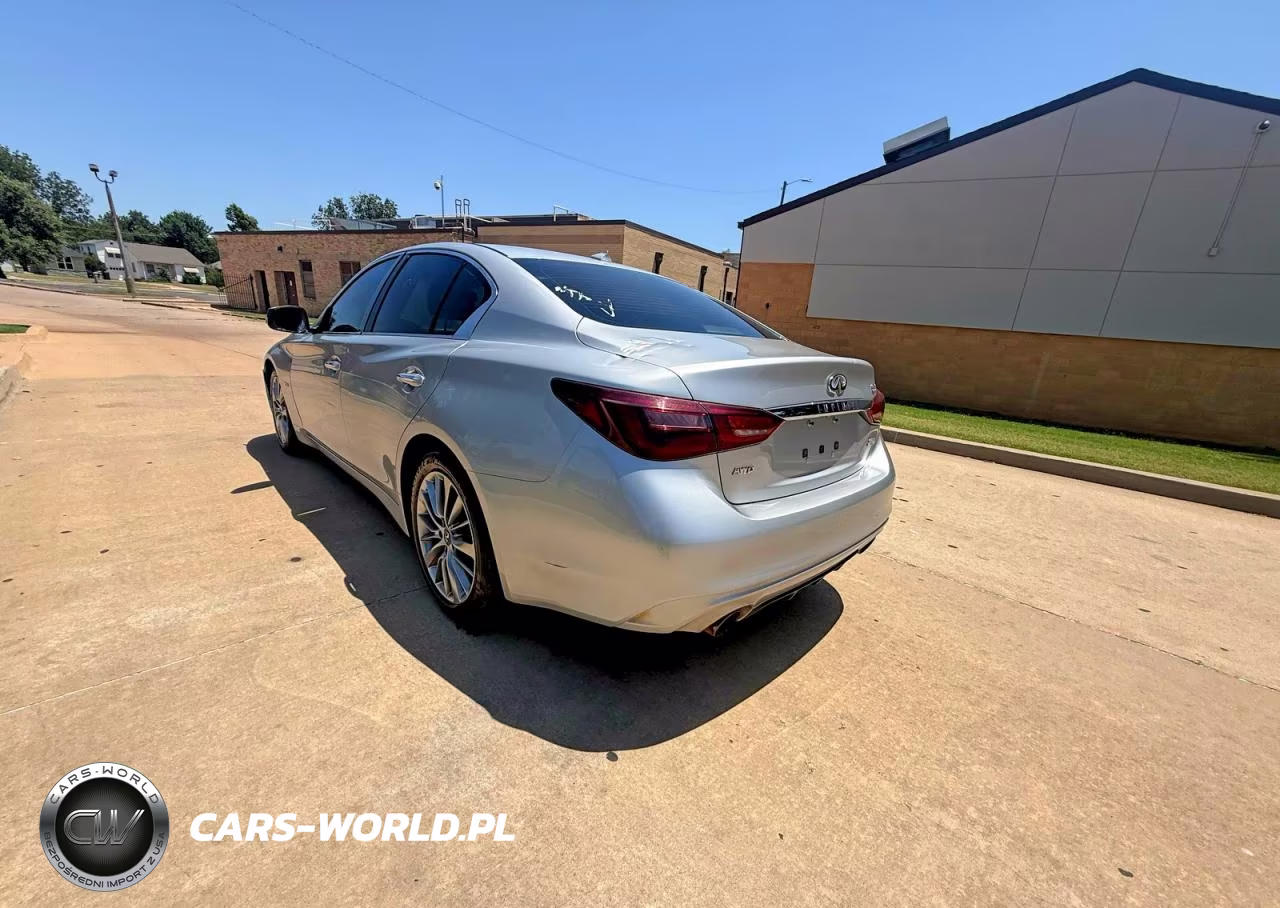 2018 Infiniti Q50 3.0T Luxe VIN:JN1EV7AR4JM440734 - 3