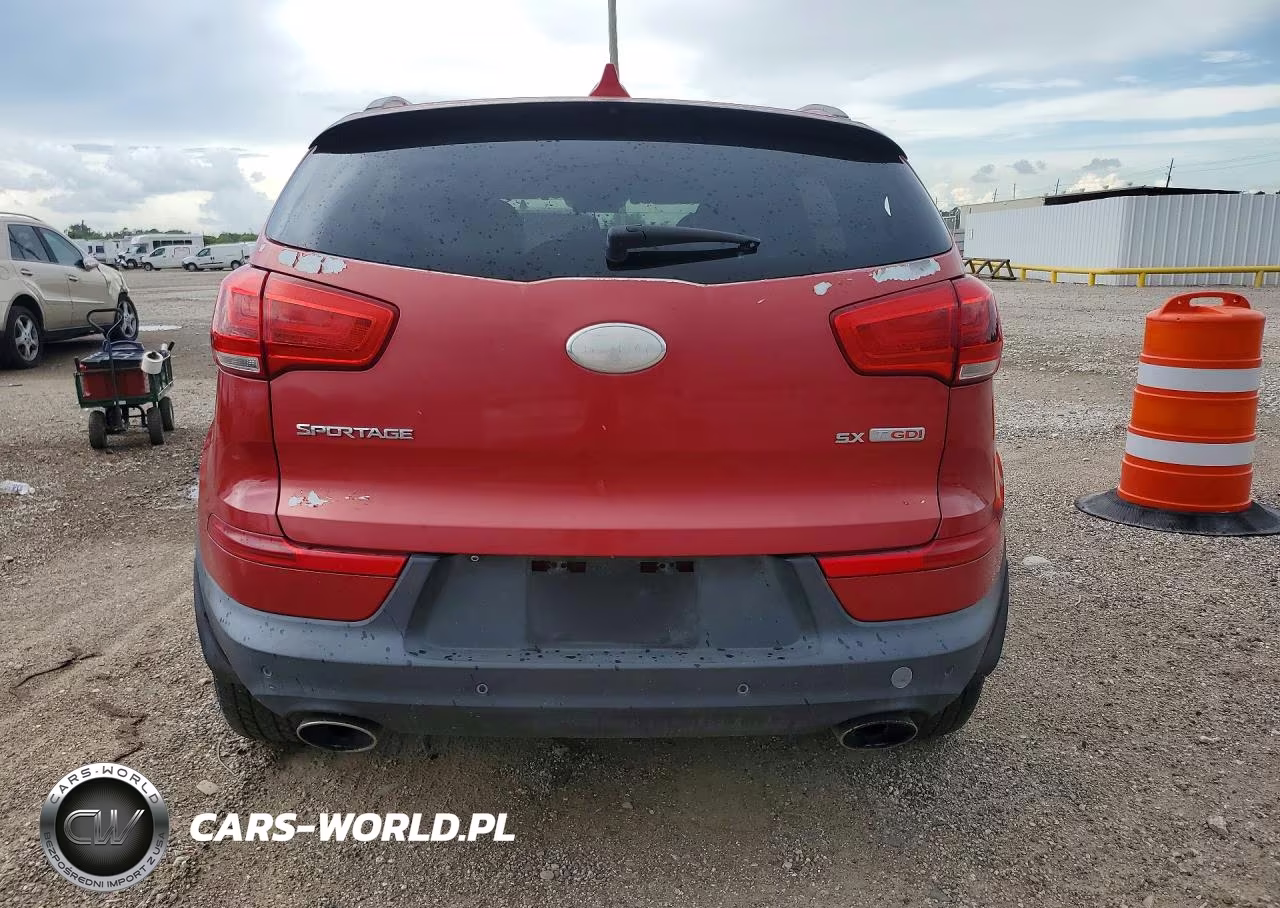 2014 Kia Sportage Sx VIN:KNDPC3A60E7566281 - 6