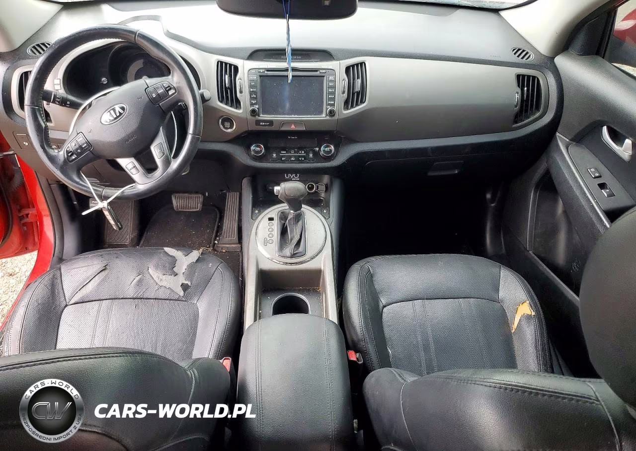 2014 Kia Sportage Sx VIN:KNDPC3A60E7566281 - 8