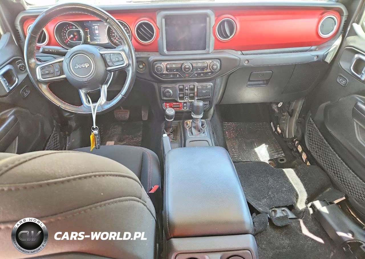 2021 Jeep Gladiator Rubicon VIN:1C6JJTBG4ML589112 - 8
