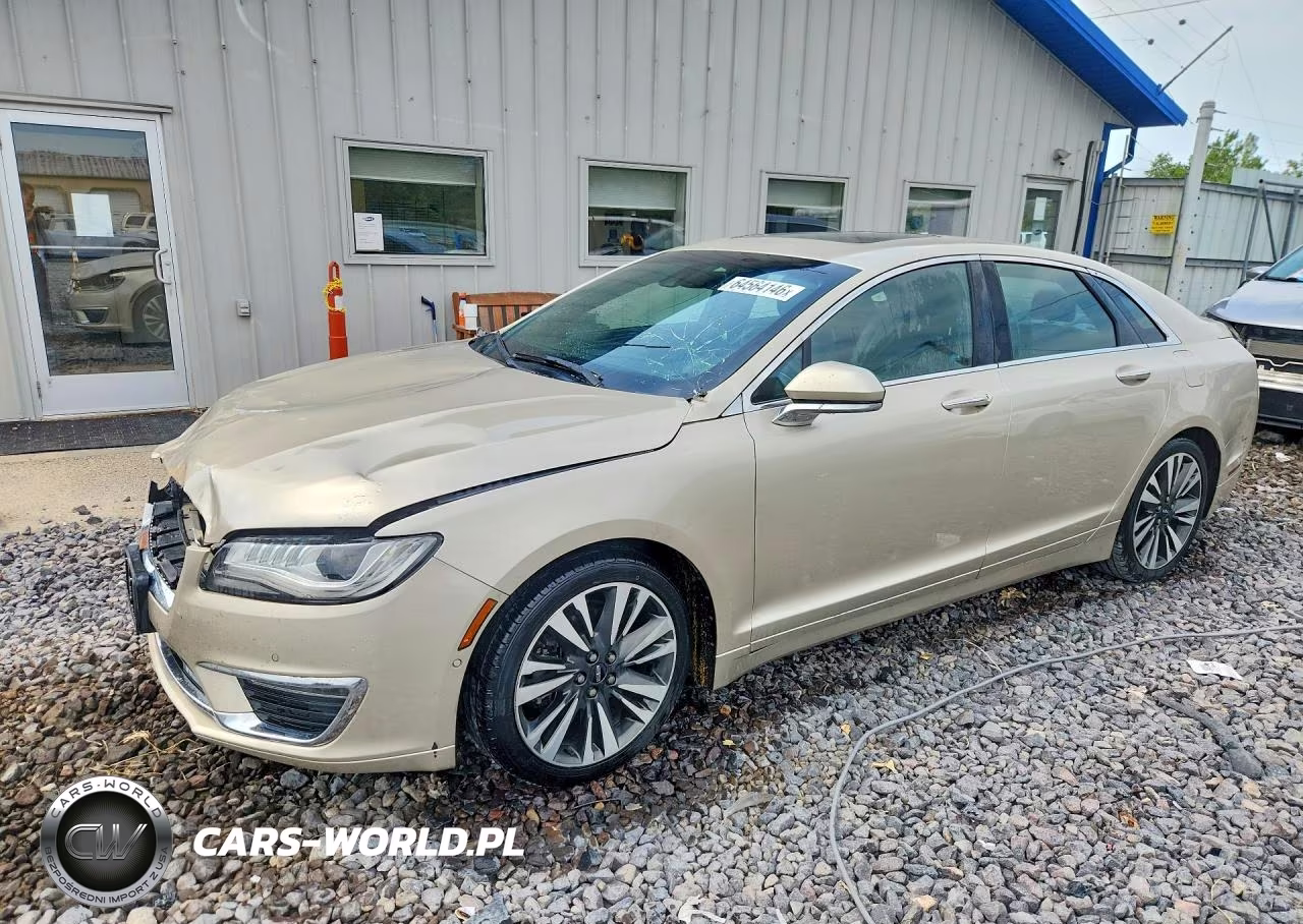 2017 Lincoln Mkz Reserve VIN:3LN6L5E96HR648617 - 1