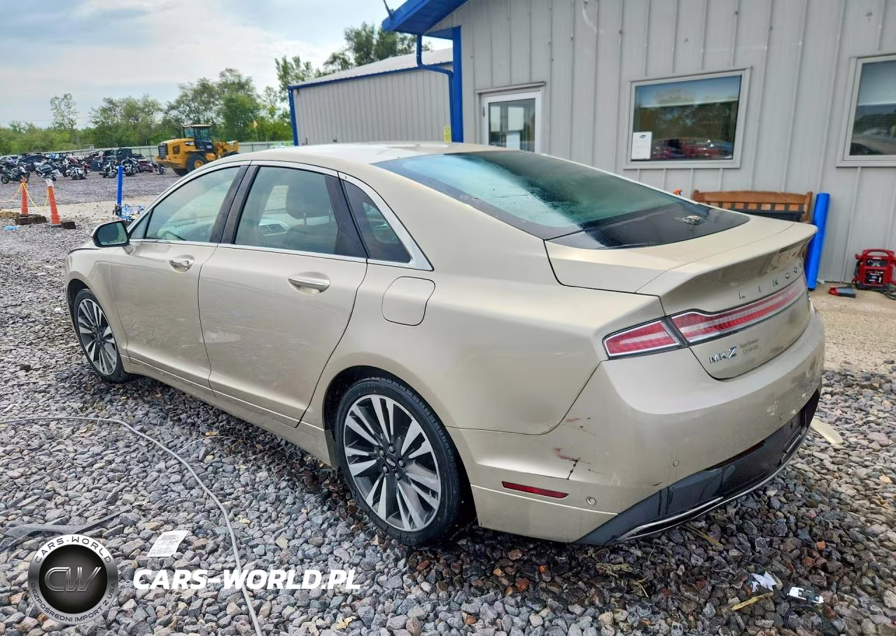 2017 Lincoln Mkz Reserve VIN:3LN6L5E96HR648617 - 2