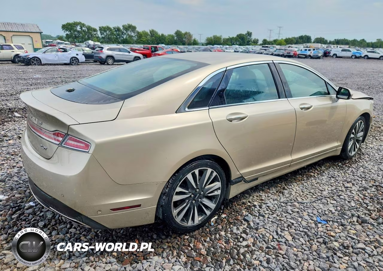 2017 Lincoln Mkz Reserve VIN:3LN6L5E96HR648617 - 3