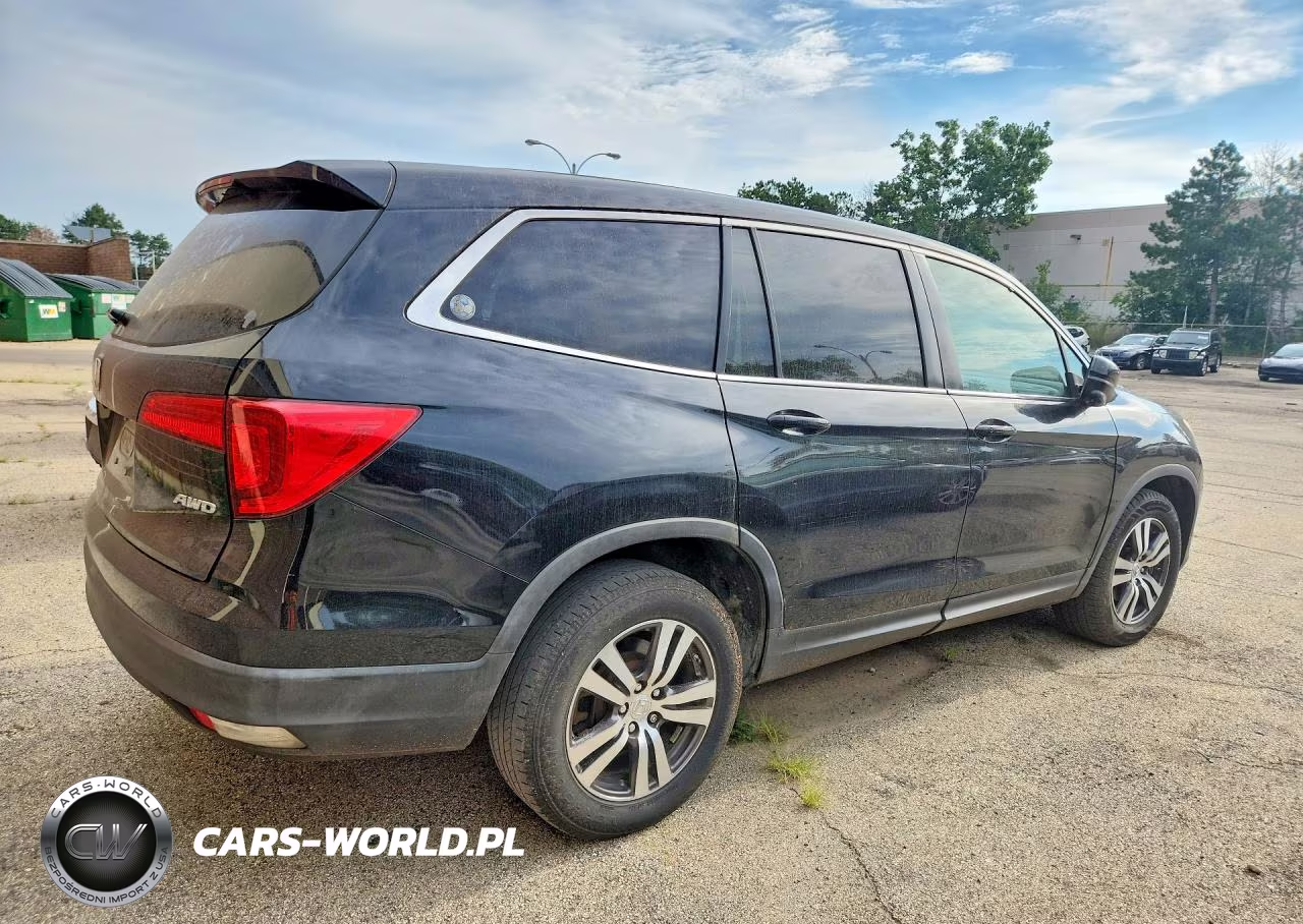 2016 Honda Pilot Ex-L VIN:5FNYF6H87GB030588 - 3