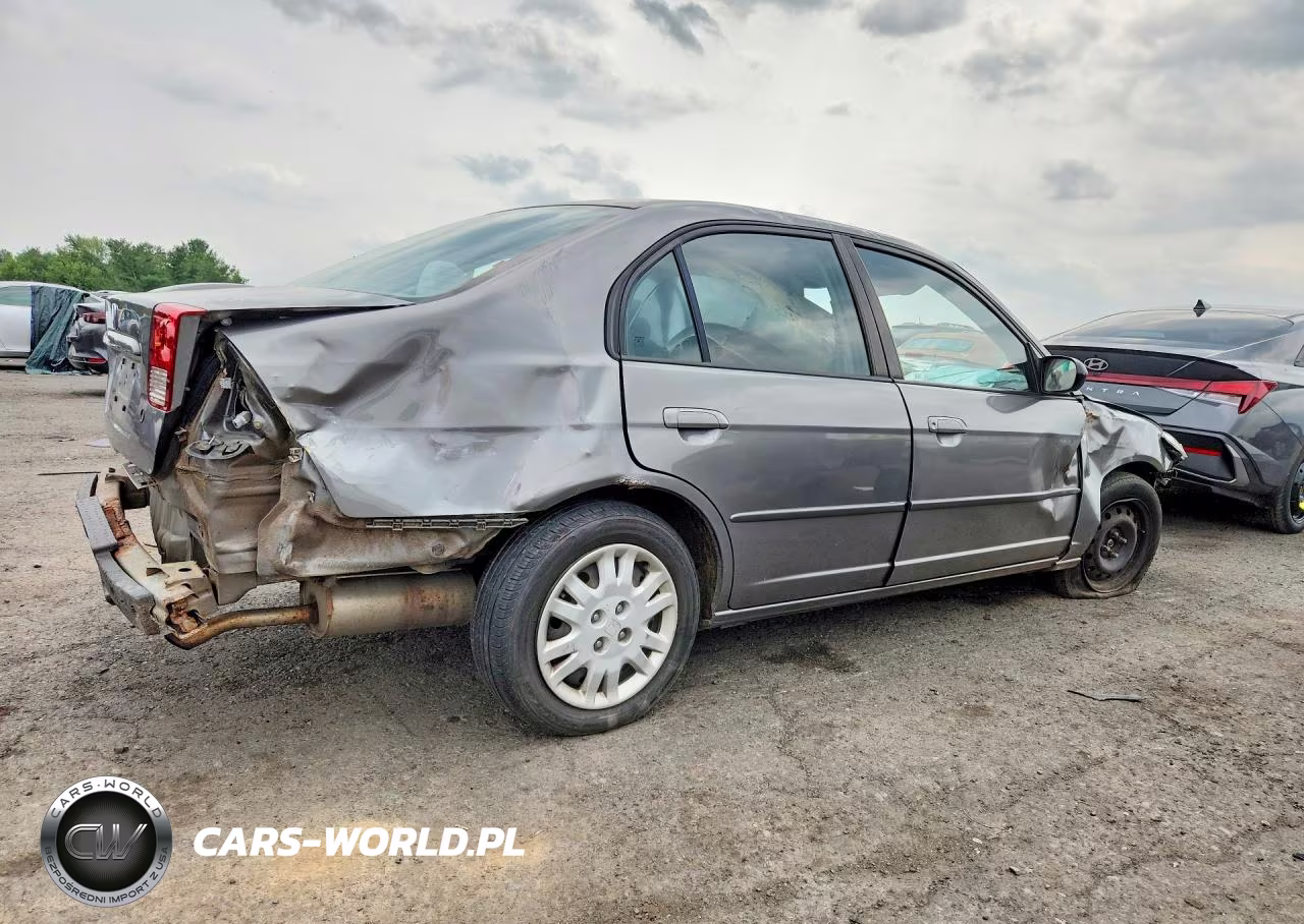 2005 Honda Civic VIN:2HGES16535H593981 - 3