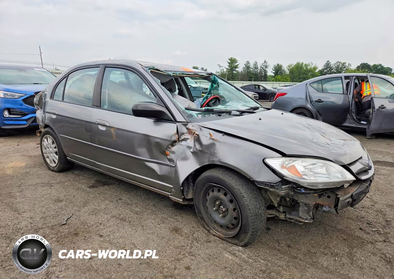 2005 Honda Civic VIN:2HGES16535H593981 - 4