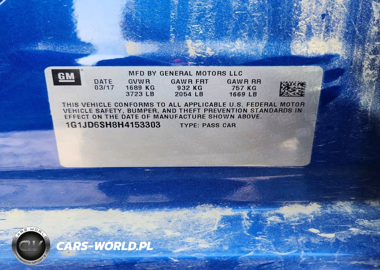 2017 Chevrolet Sonic Lt VIN:1G1JD6SH8H4153303 - 12