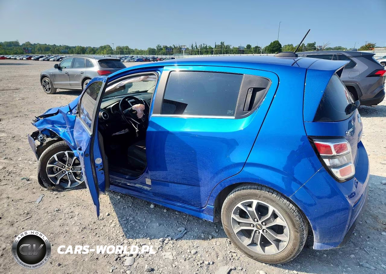 2017 Chevrolet Sonic Lt VIN:1G1JD6SH8H4153303 - 2
