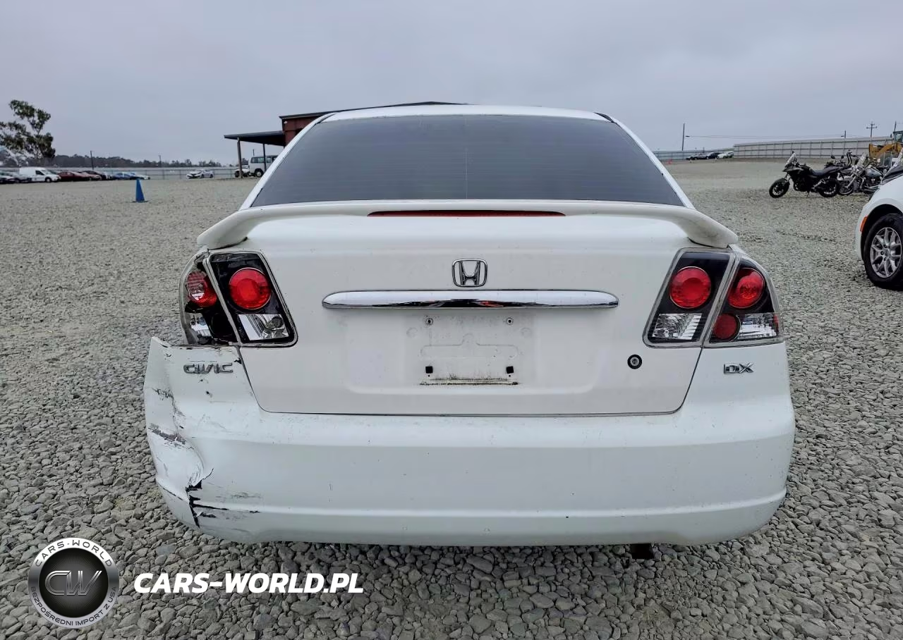 2003 Honda Civic Dx VIN:2HGES16123H570055 - 6
