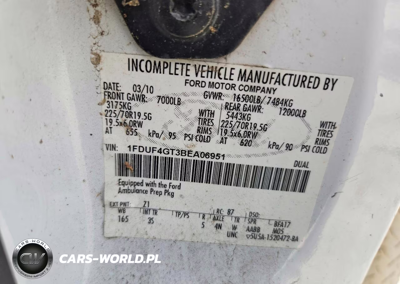 2011 Ford F450 Super Duty VIN:1FDUF4GT3BEA06951 - 12