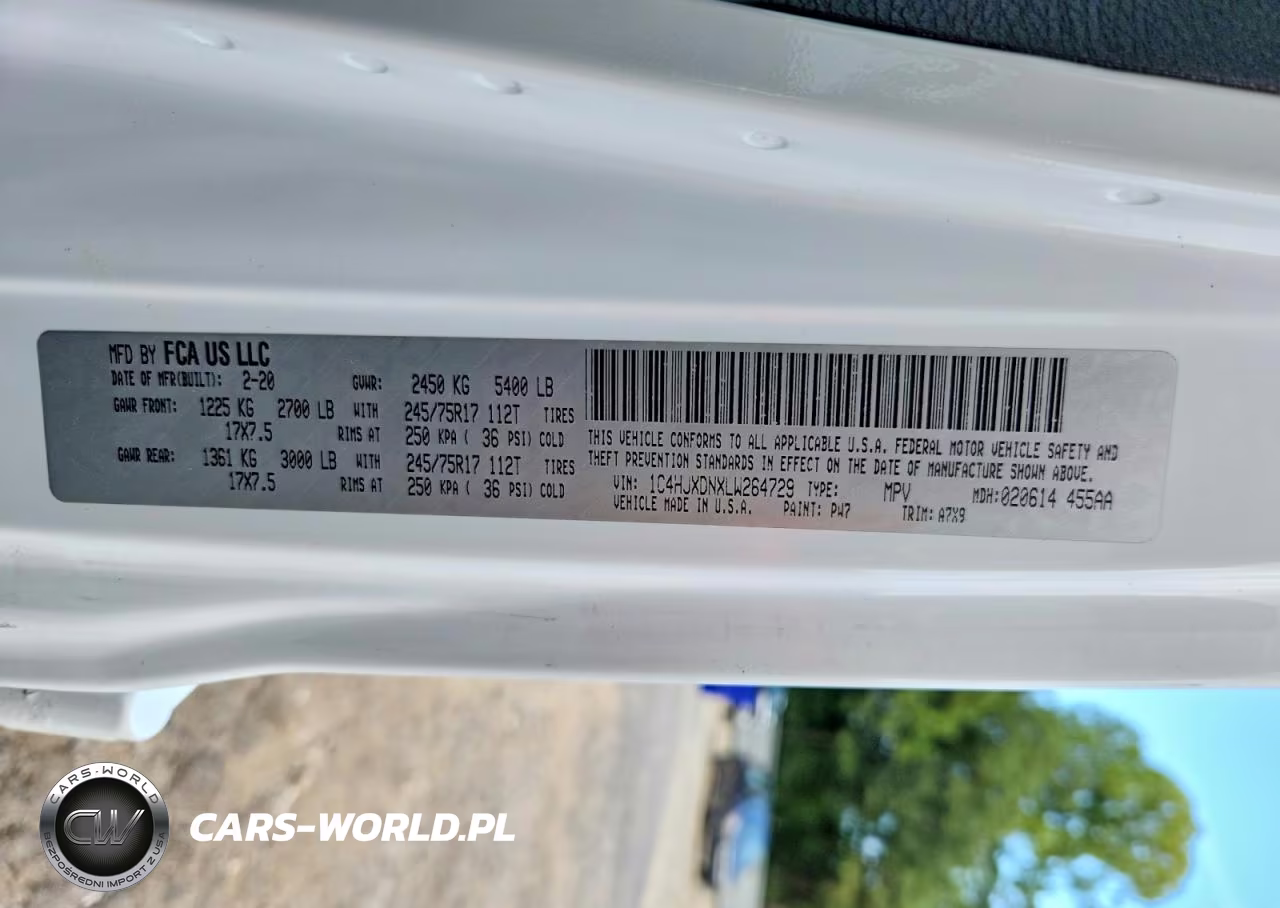 2020 Jeep Wrangler Unlimited Sport VIN:1C4HJXDNXLW264729 - 12