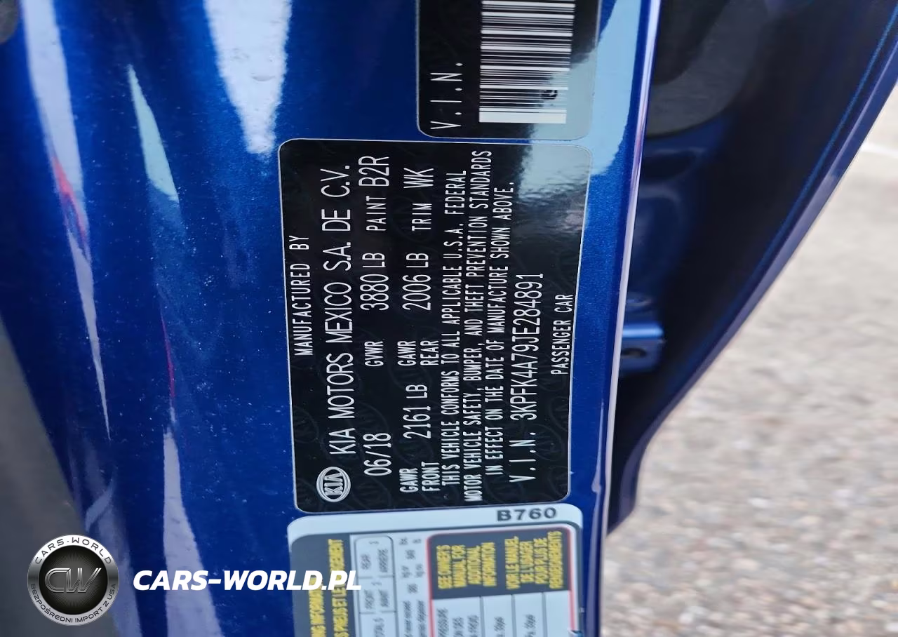 2018 Kia Forte Lx VIN:3KPFK4A79JE284891 - 12