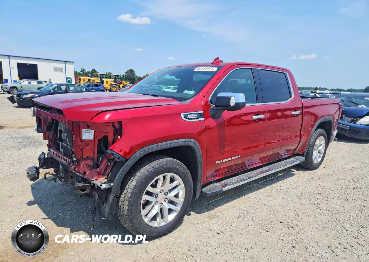 2021 GMC Sierra K1500 Slt VIN:3GTU9DET3MG337264 - 1