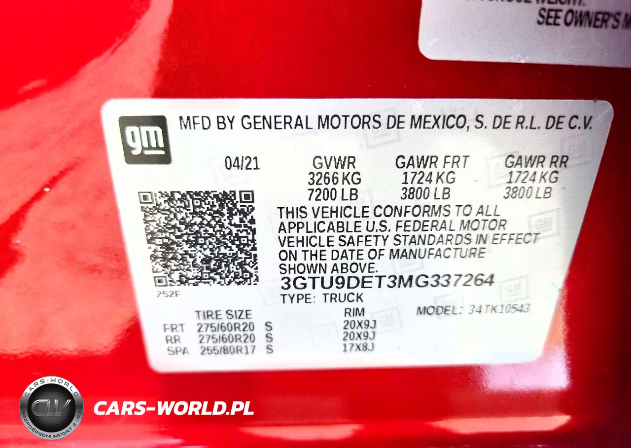 2021 GMC Sierra K1500 Slt VIN:3GTU9DET3MG337264 - 13