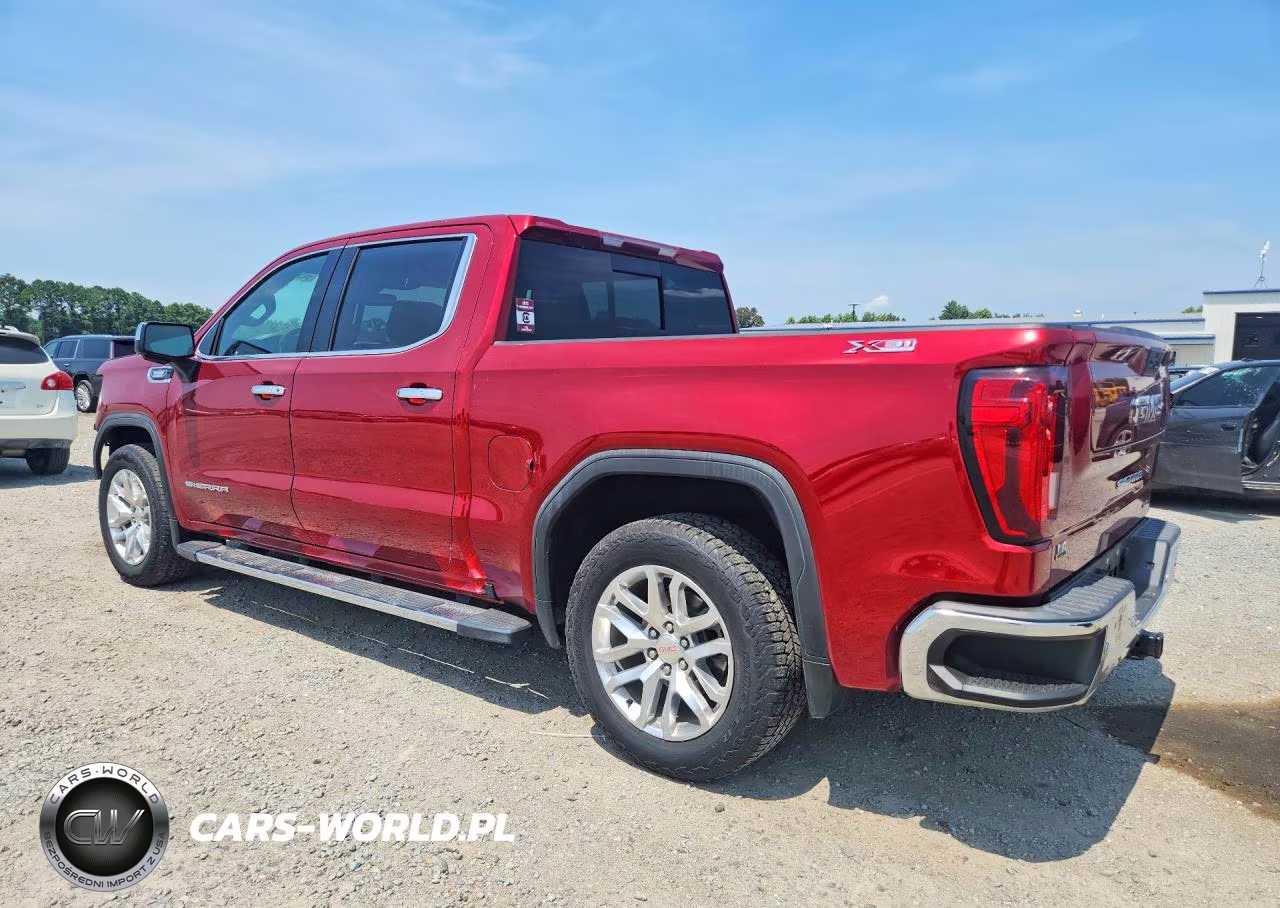 2021 GMC Sierra K1500 Slt VIN:3GTU9DET3MG337264 - 2