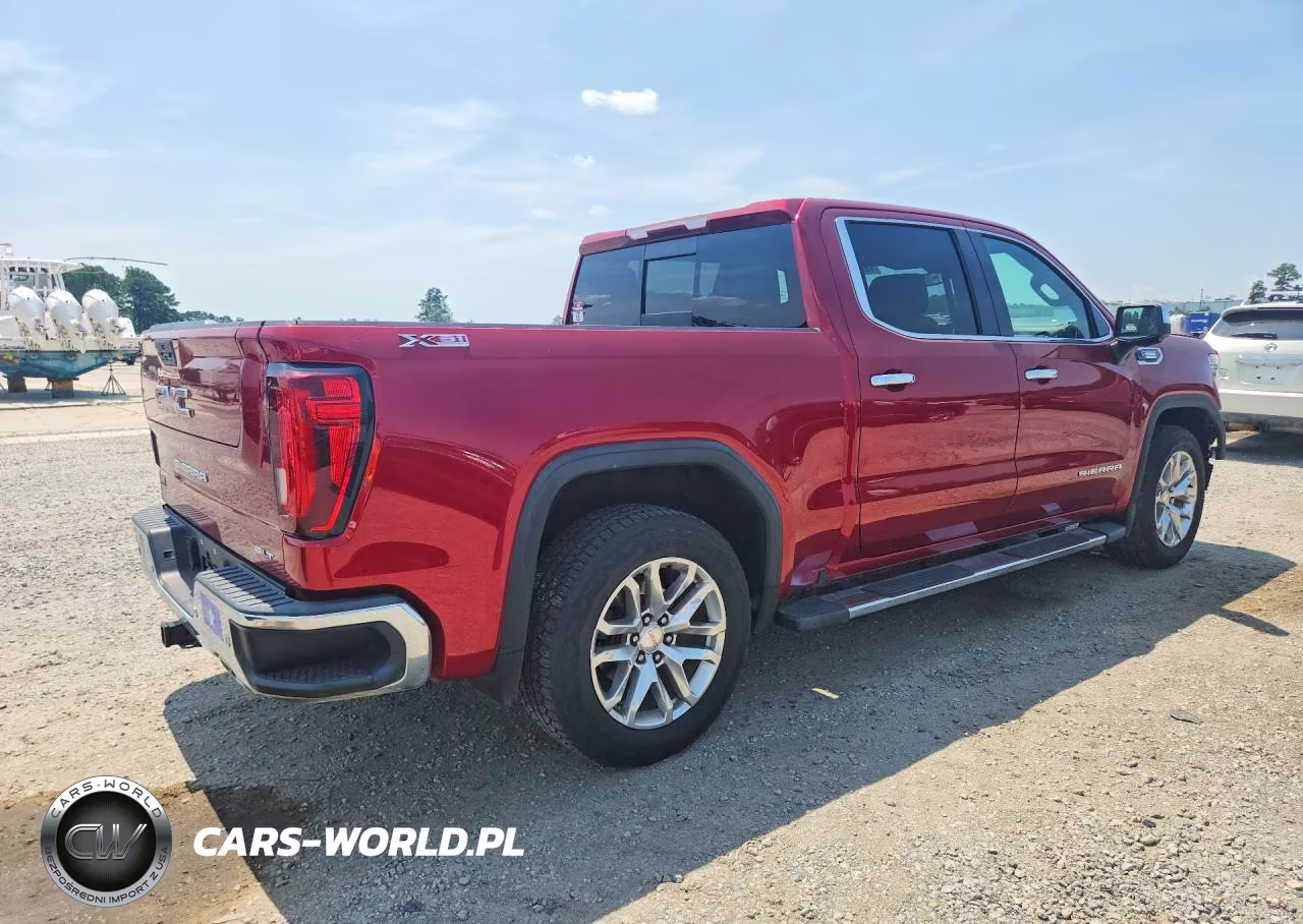 2021 GMC Sierra K1500 Slt VIN:3GTU9DET3MG337264 - 3