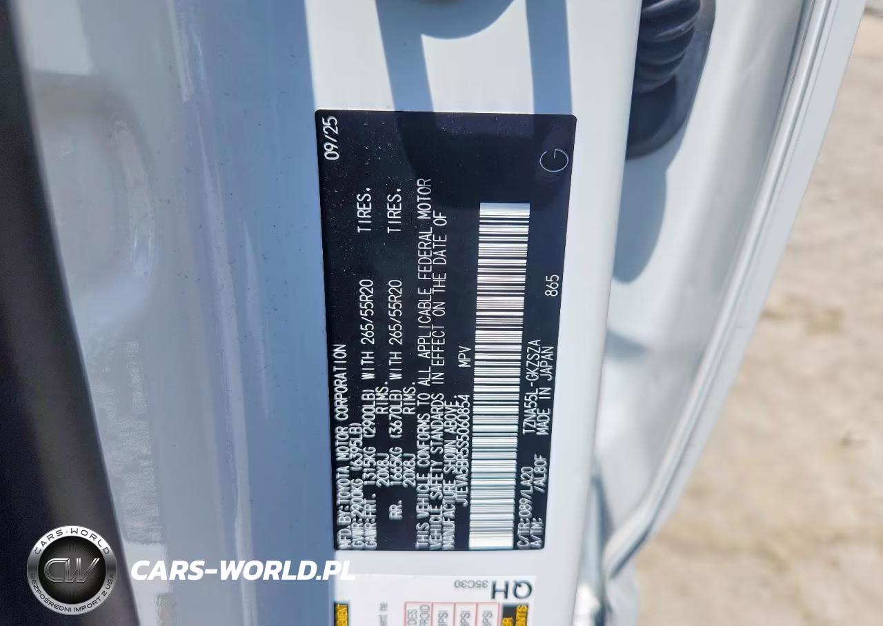 2025 Toyota 4Runner Limited VIN:JTEVA5BR5S5060854 - 13