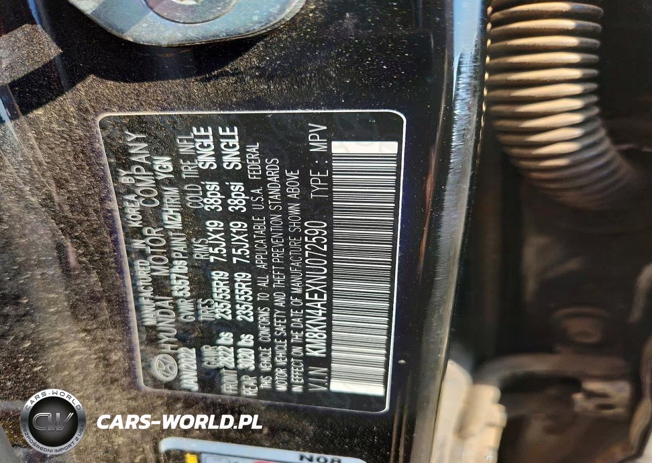 2022 Hyundai Ioniq 5 Sel VIN:KM8KN4AEXNU072590 - 12