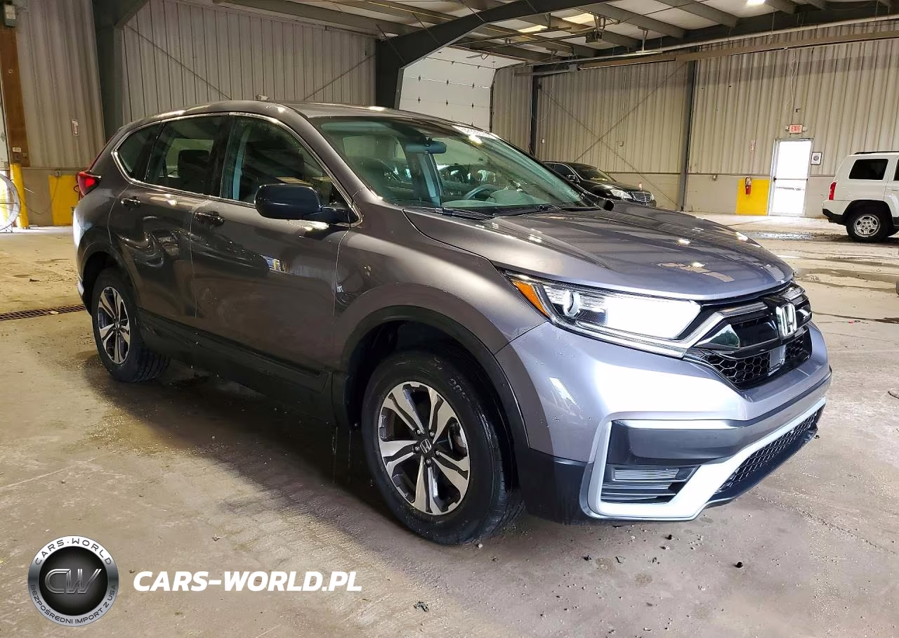 2021 Honda Cr-V Lx VIN:5J6RW2H23ML013086 - 4