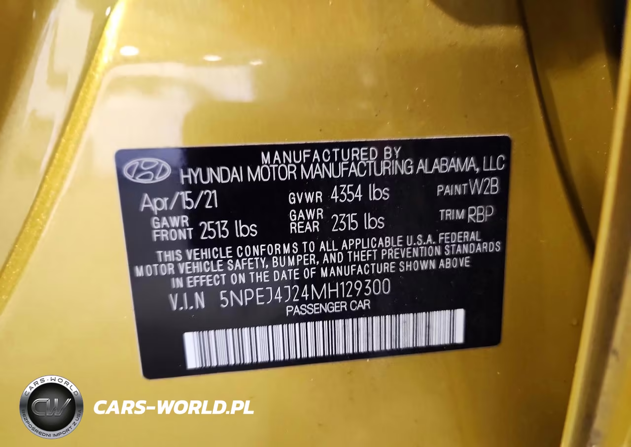 2021 Hyundai Sonata Sel Plus VIN:5NPEJ4J24MH129300 - 12