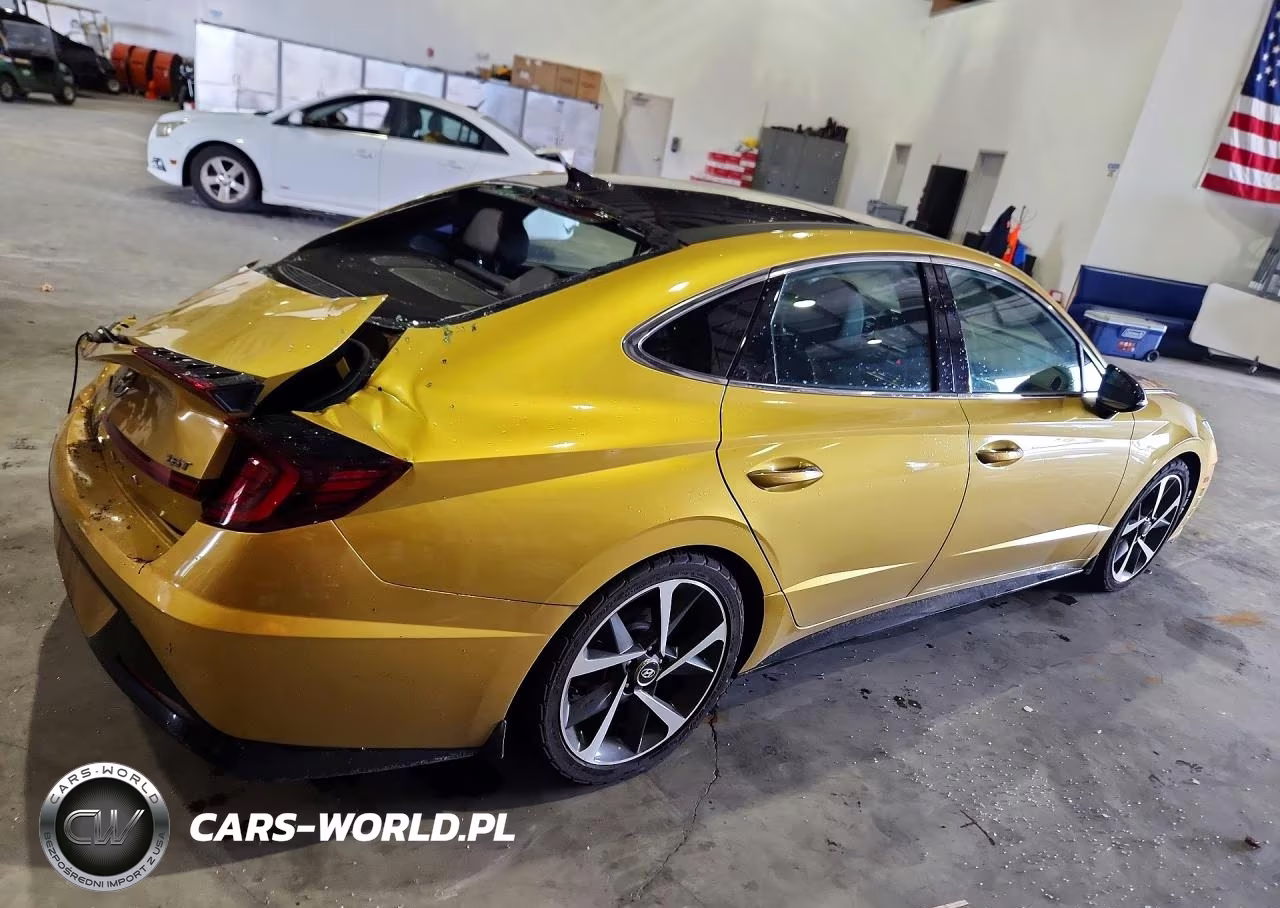 2021 Hyundai Sonata Sel Plus VIN:5NPEJ4J24MH129300 - 3