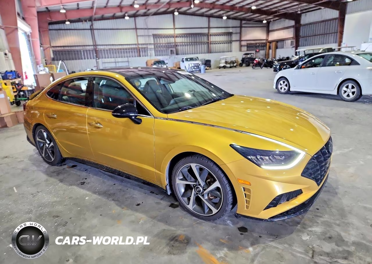 2021 Hyundai Sonata Sel Plus VIN:5NPEJ4J24MH129300 - 4