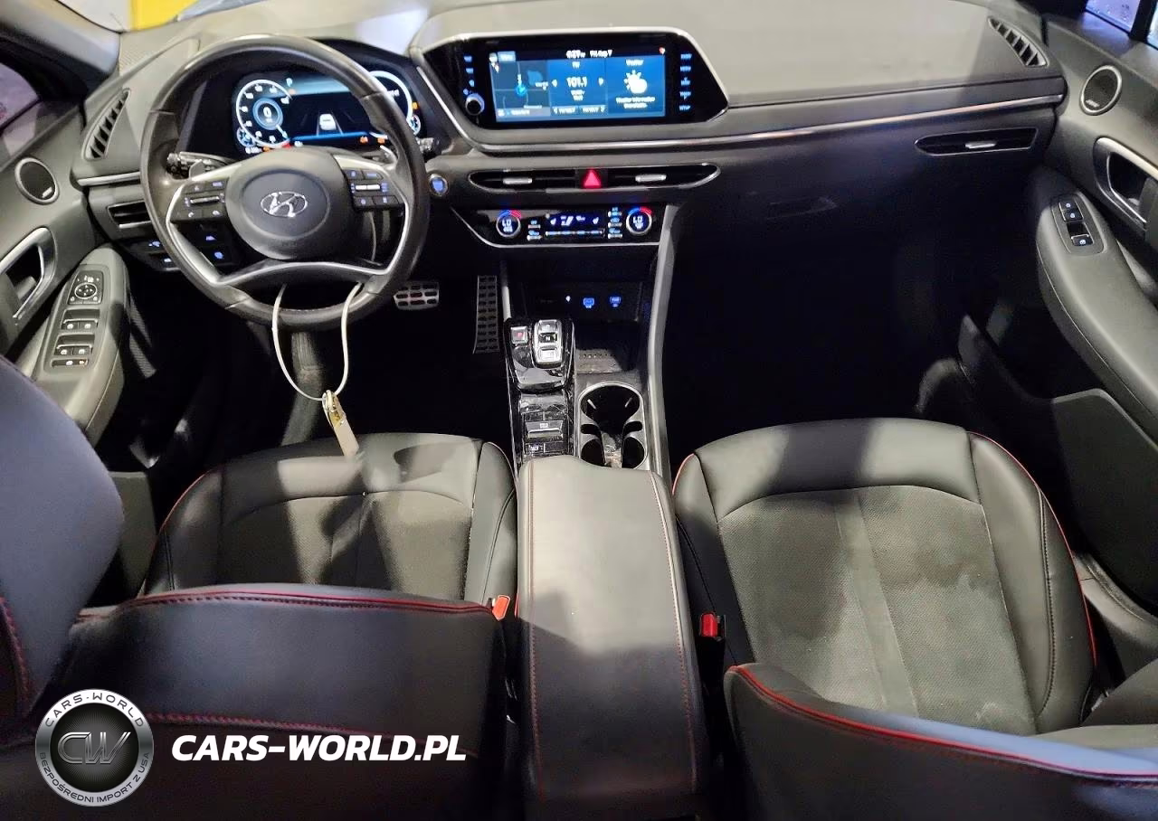2021 Hyundai Sonata Sel Plus VIN:5NPEJ4J24MH129300 - 8