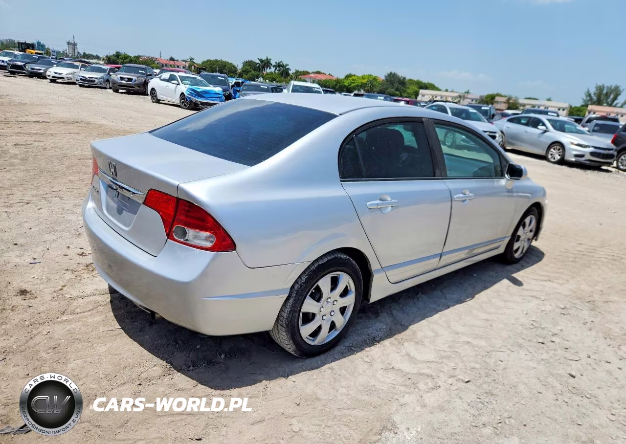 2010 Honda Civic Lx VIN:2HGFA1F51AH322872 - 3