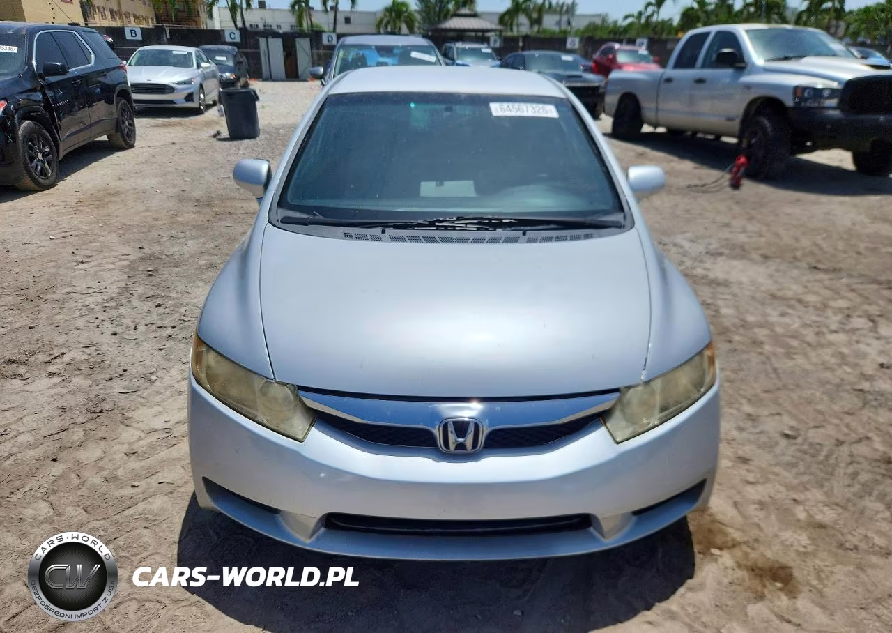 2010 Honda Civic Lx VIN:2HGFA1F51AH322872 - 5