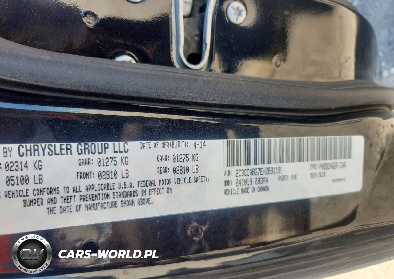 2014 Chrysler 300 S VIN:2C3CCABG7EH283119 - 13