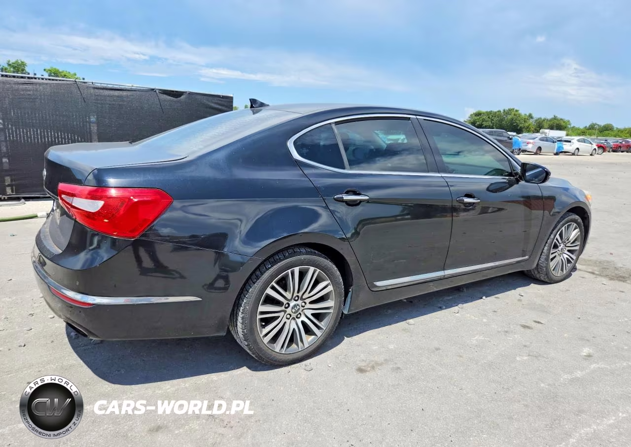 2014 Kia Cadenza Premium VIN:KNALN4D77E5165595 - 3