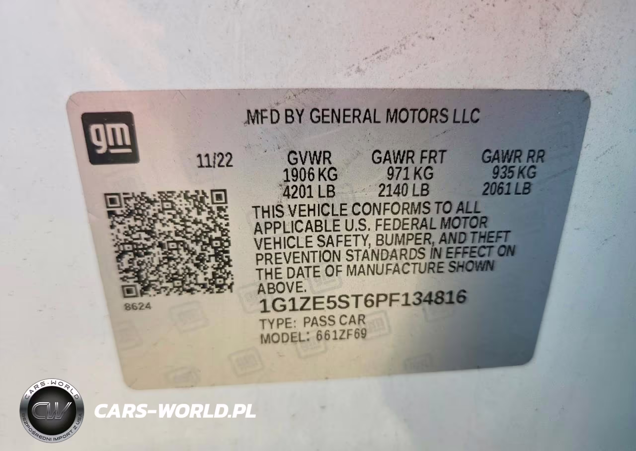 2023 Chevrolet Malibu Premier VIN:1G1ZE5ST6PF134816 - 12