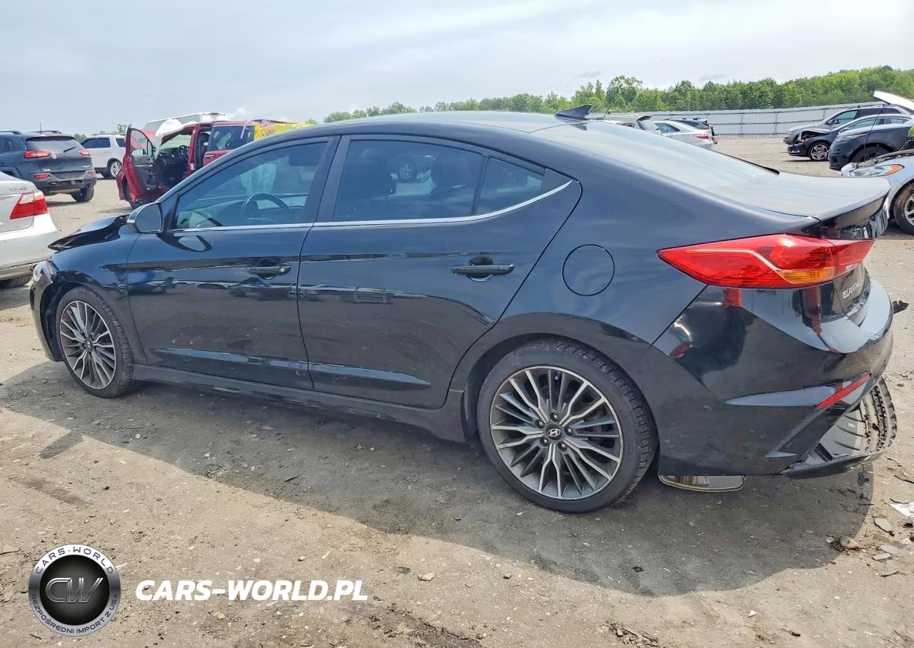 2018 Hyundai Elantra Sport VIN:KMHD04LB8JU499139 - 2