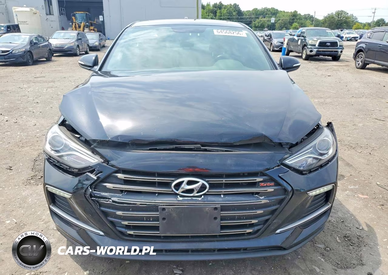 2018 Hyundai Elantra Sport VIN:KMHD04LB8JU499139 - 5