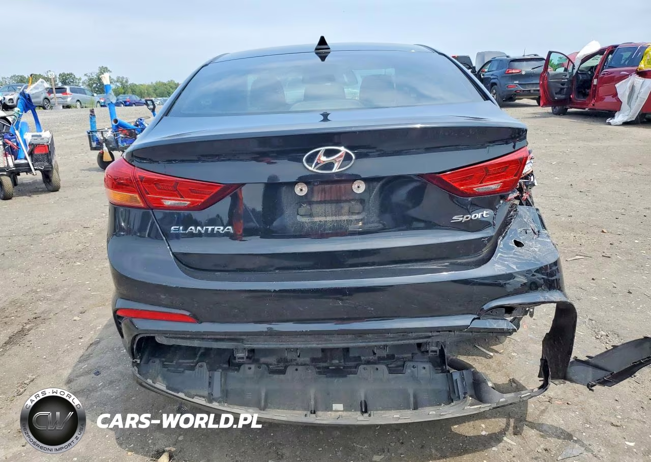 2018 Hyundai Elantra Sport VIN:KMHD04LB8JU499139 - 6