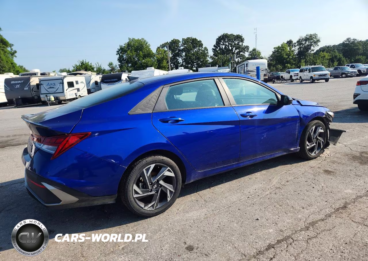 2025 Hyundai Elantra Hybrid Sel Sport VIN:KMHLM4DJ0SU127057 - 3