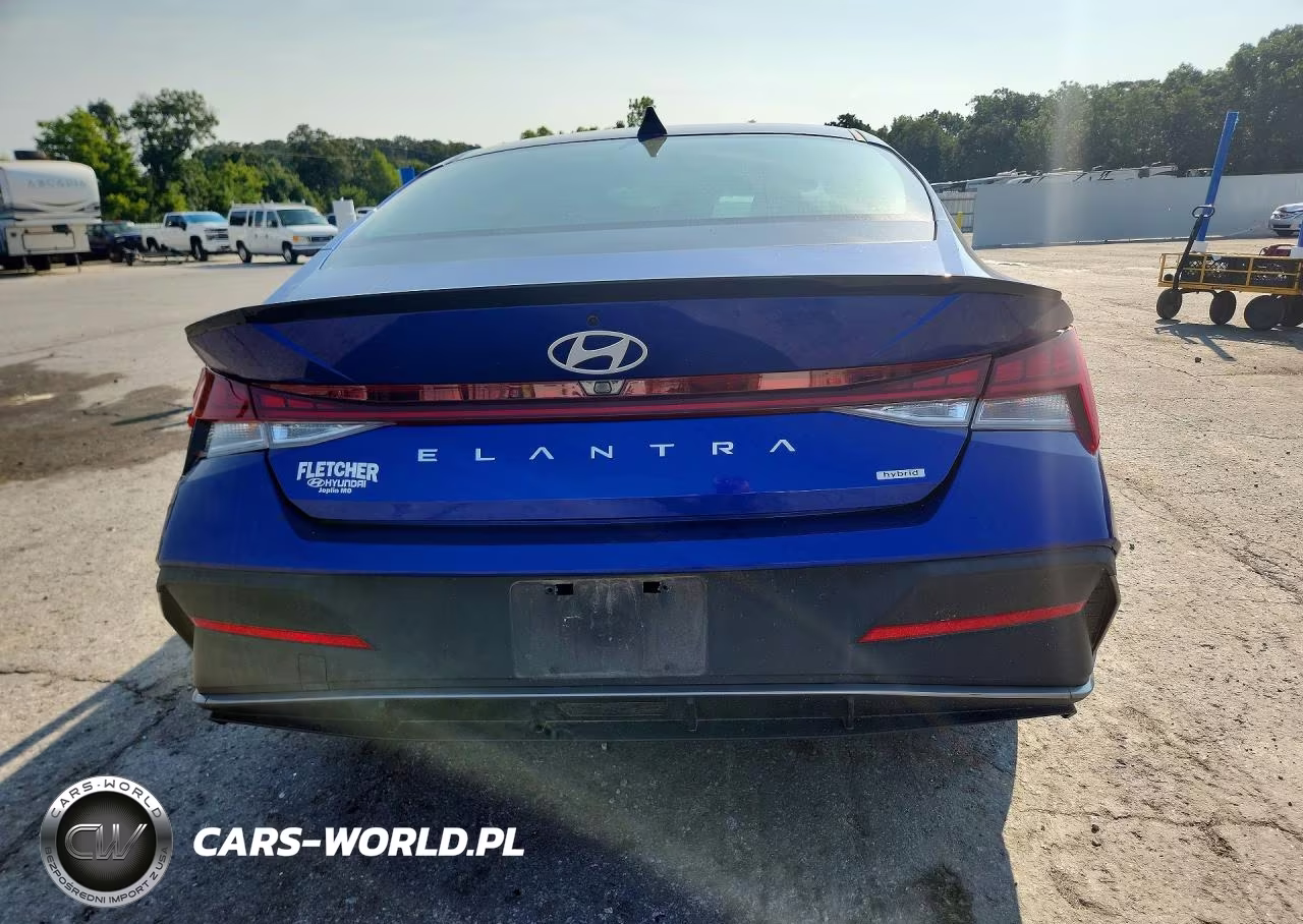 2025 Hyundai Elantra Hybrid Sel Sport VIN:KMHLM4DJ0SU127057 - 6