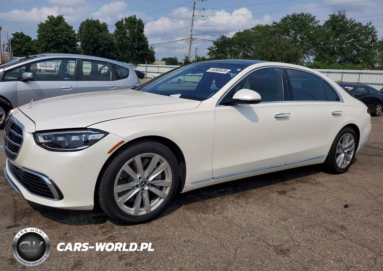 2021 Mercedes-Benz S 500 4Matic VIN:W1K6G6DB8MA032687 - 1