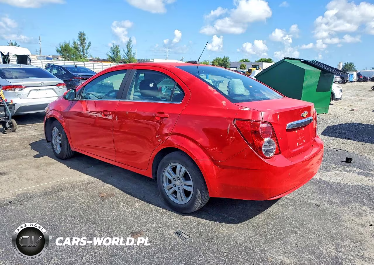 2016 Chevrolet Sonic Lt VIN:1G1JC5SH5G4184942 - 2