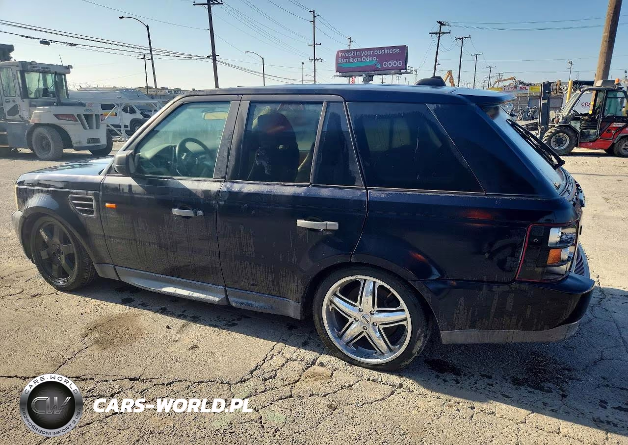 2008 LAND ROVER RANGE ROVER SPORT HSE VIN:SALSK25418A183224 - 2