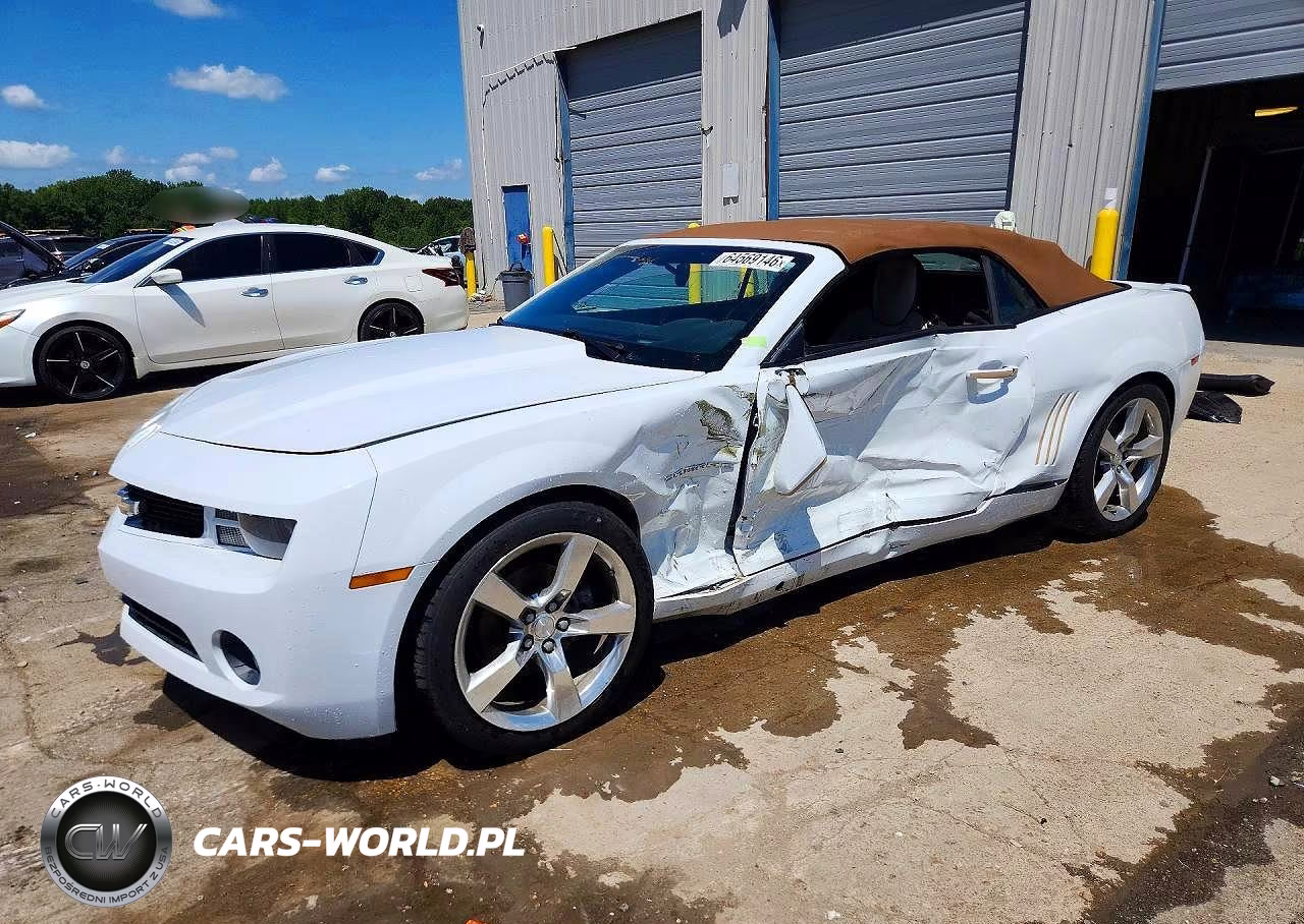 2011 Chevrolet Camaro Lt VIN:2G1FC3DD8B9205311 - 1