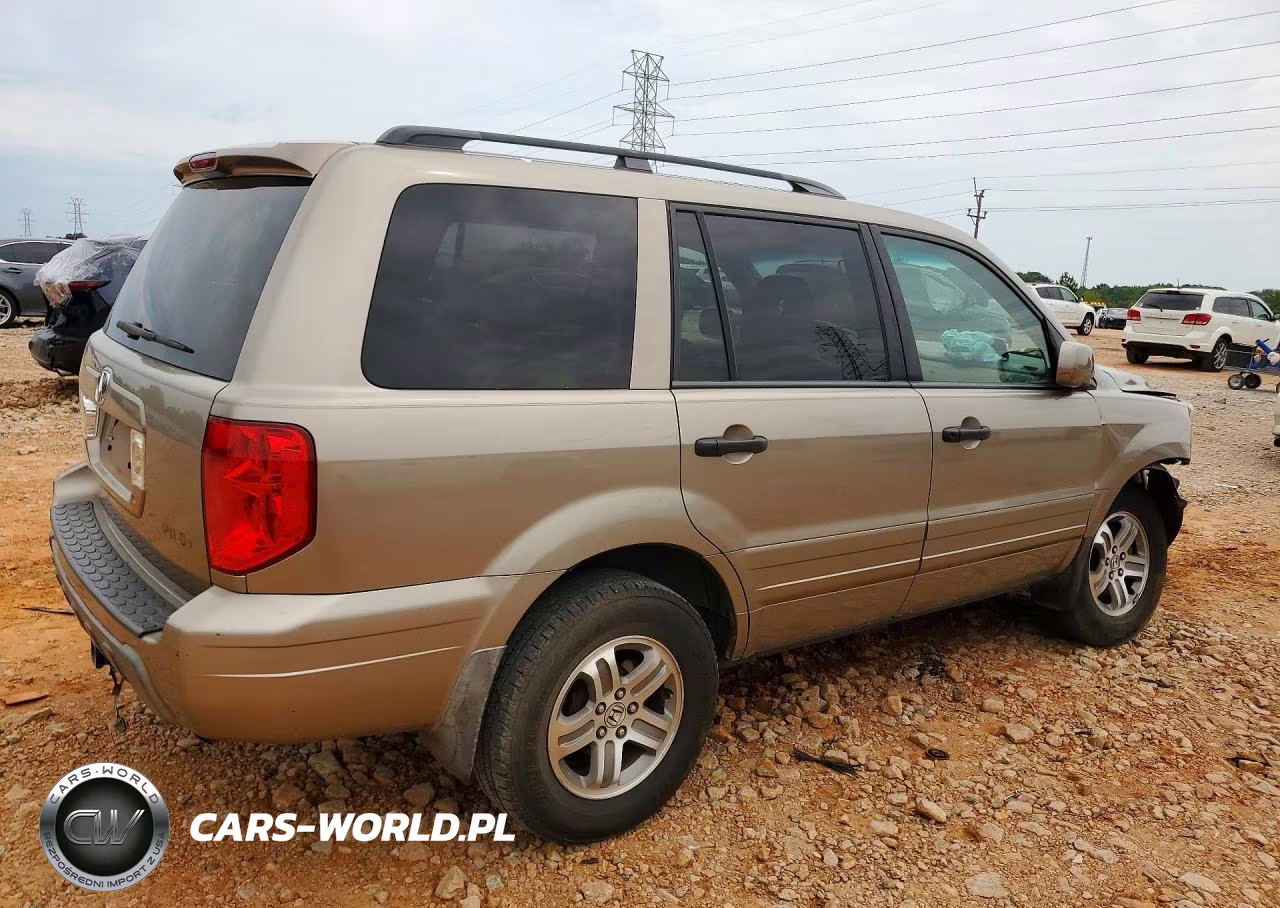 2003 Honda Pilot Exl VIN:2HKYF18583H588096 - 3