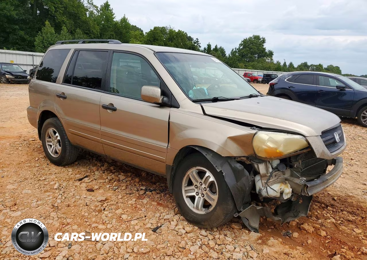 2003 Honda Pilot Exl VIN:2HKYF18583H588096 - 4