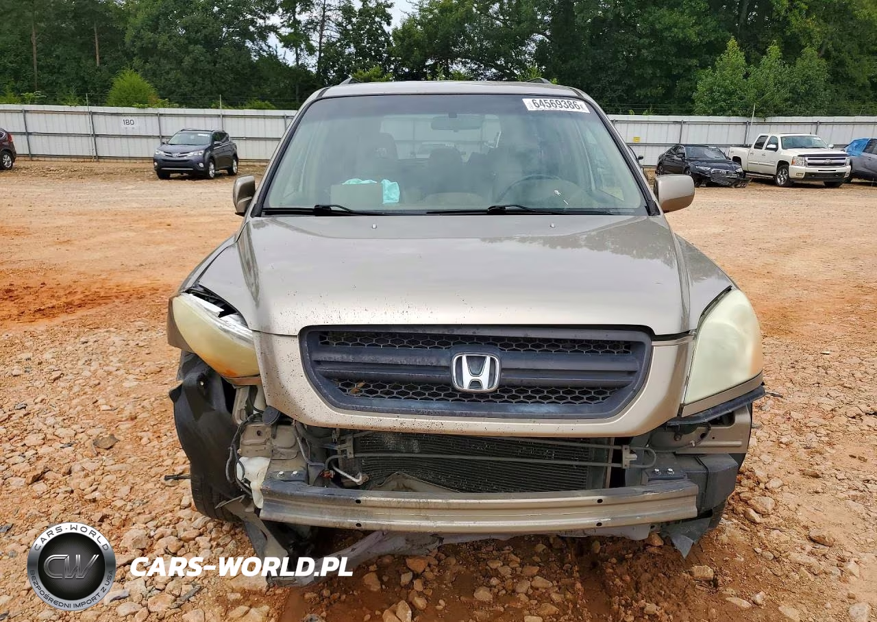 2003 Honda Pilot Exl VIN:2HKYF18583H588096 - 5