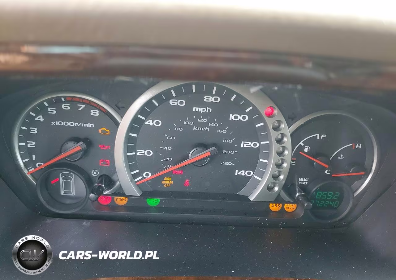 2003 Honda Pilot Exl VIN:2HKYF18583H588096 - 9
