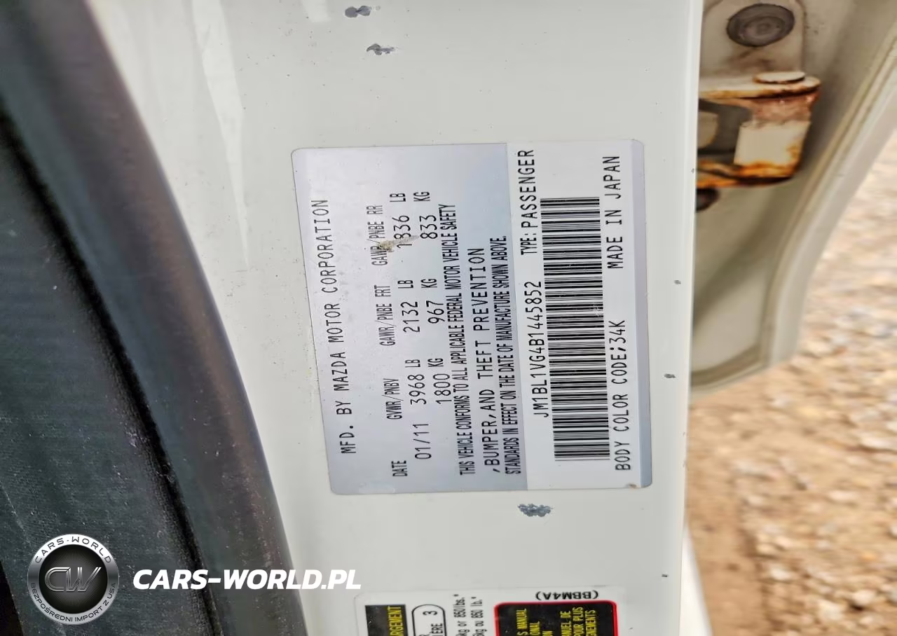 2011 Mazda 3 I VIN:JM1BL1VG4B1445852 - 12