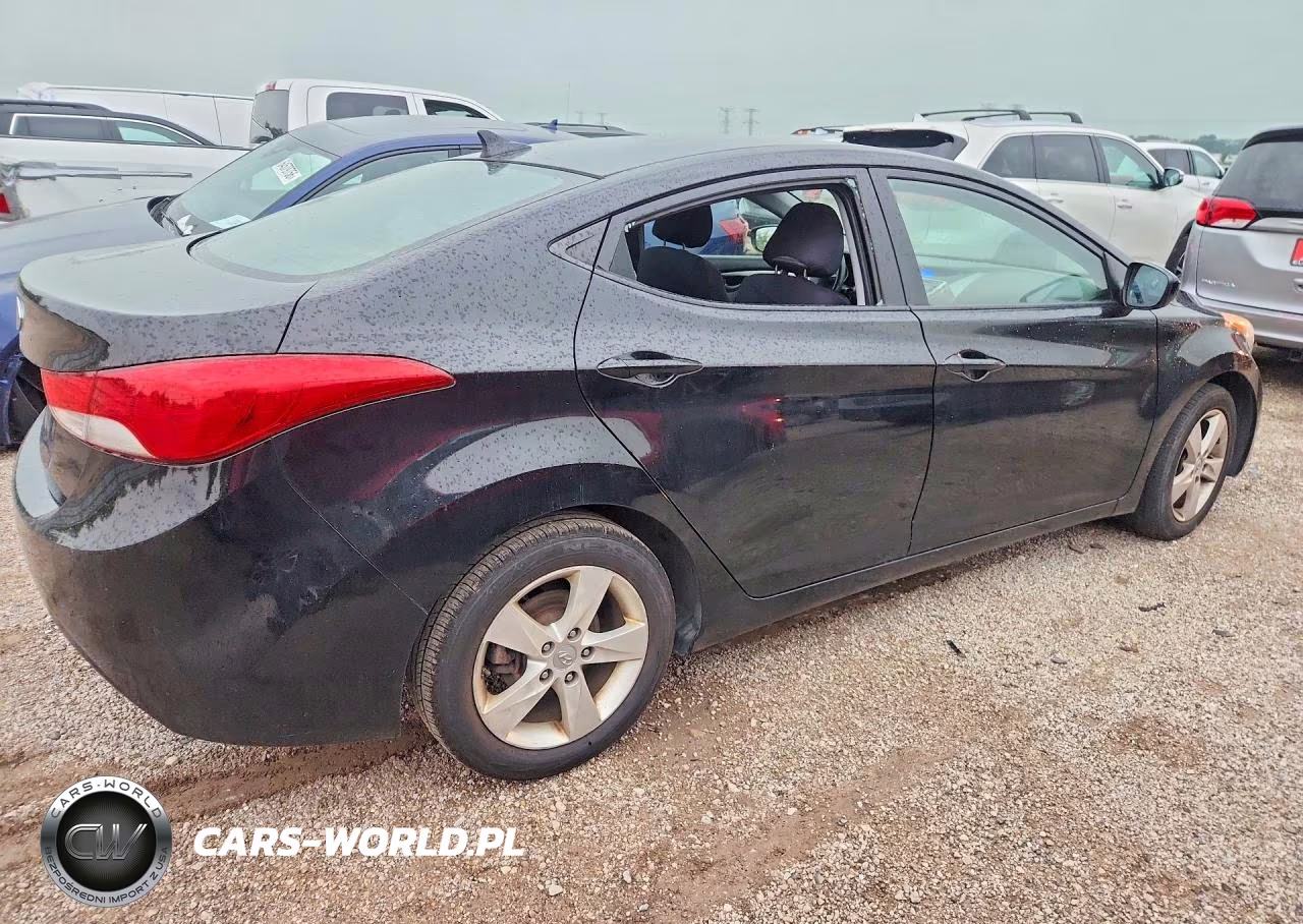 2011 Hyundai Elantra Gls VIN:KMHDH4AE8BU080814 - 3