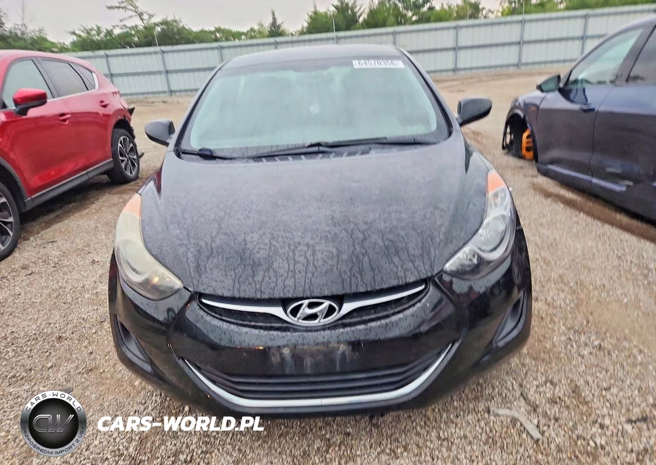 2011 Hyundai Elantra Gls VIN:KMHDH4AE8BU080814 - 5
